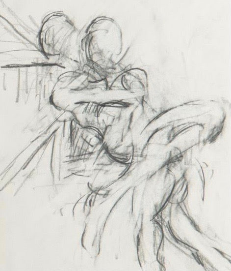 GRAHAM COUGHTRY "DUO" DRAWING, 1983