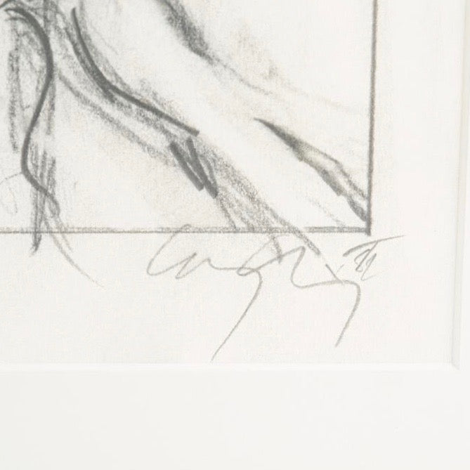 GRAHAM COUGHTRY "DUO" DRAWING, 1983