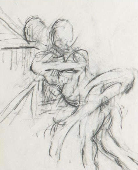 GRAHAM COUGHTRY "DUO" DRAWING, 1983