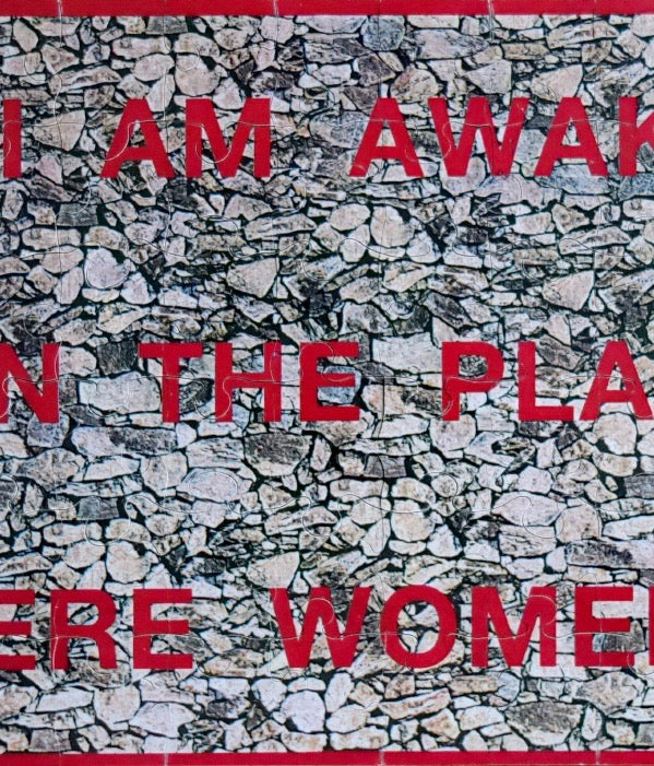 JENNY HOLZER "I AM AWAKE", 1996