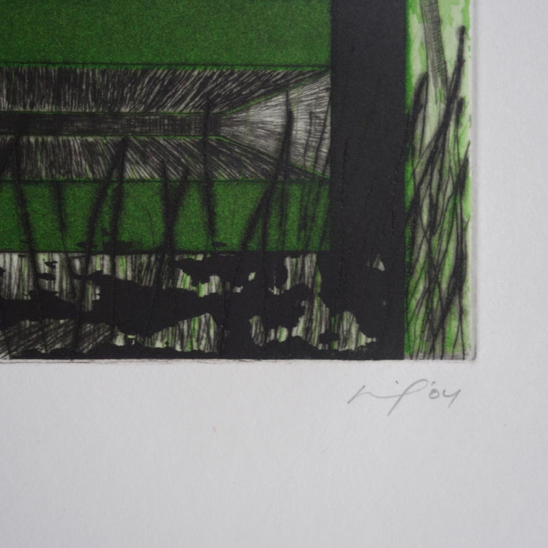 PETER DOIG "MARACAS" AQUATINT, 2004