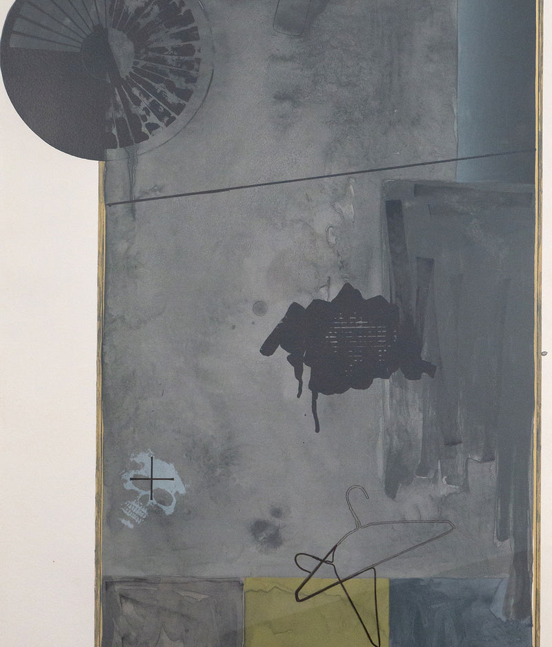JASPER JOHNS "EVIAN" LITHOGRAPH, 1972