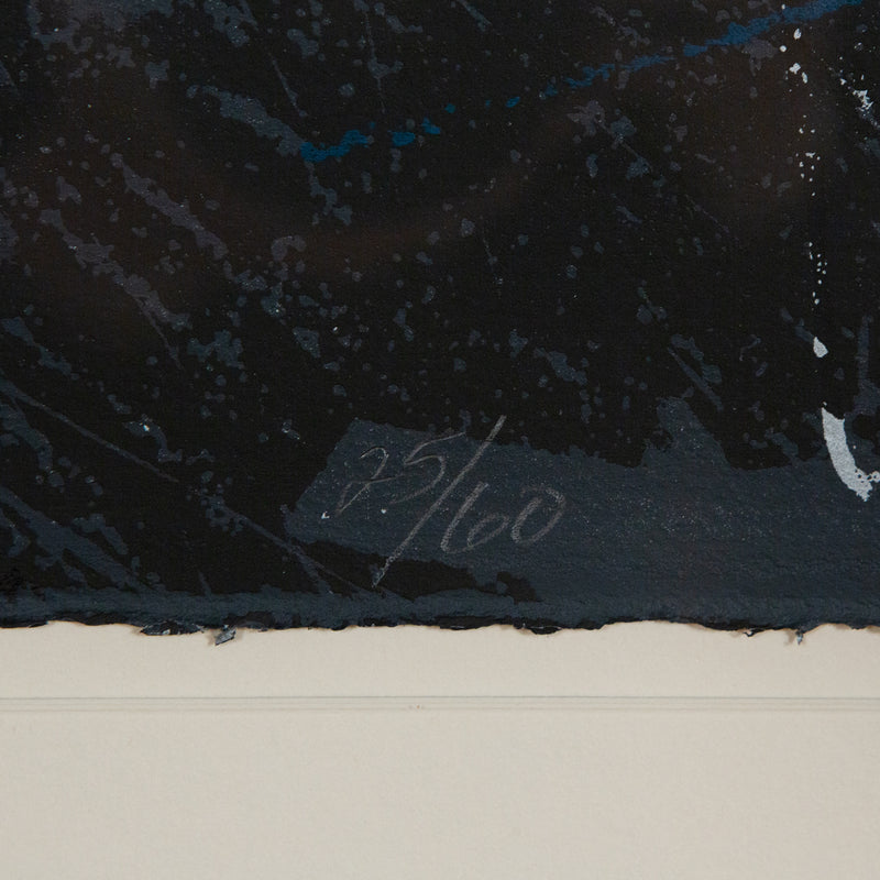 Sam Gilliam, Midnight, Screenprint, 1984, Caviar20