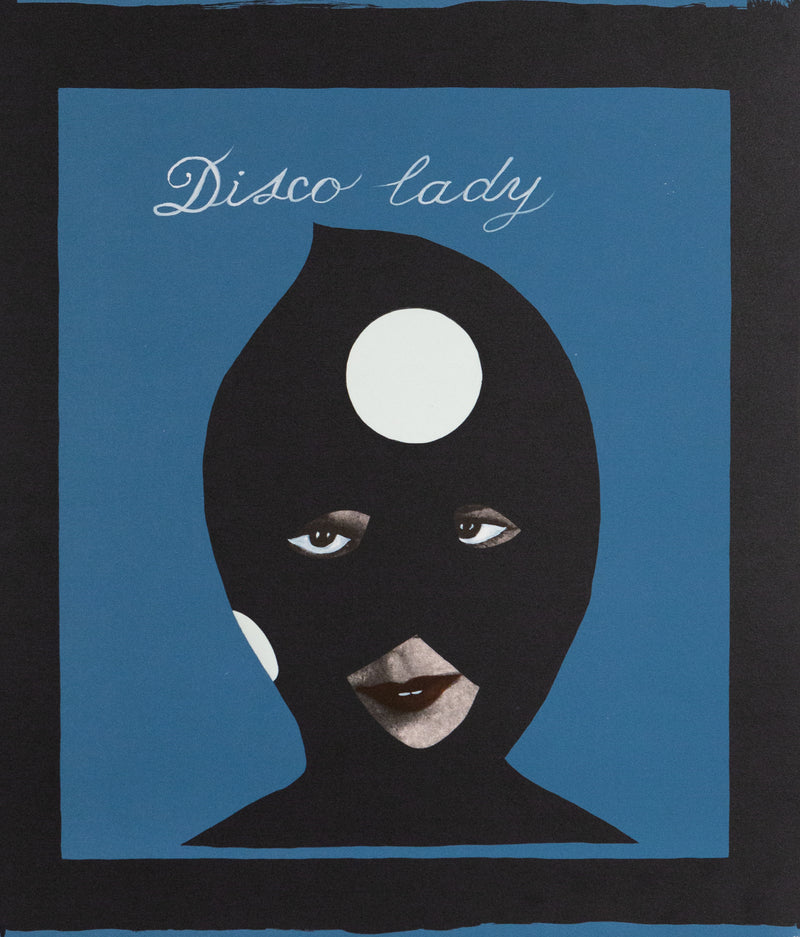 Marcel Dzama, Disco Lady, Ink, lithograph and silkscreen, 2017, Caviar20