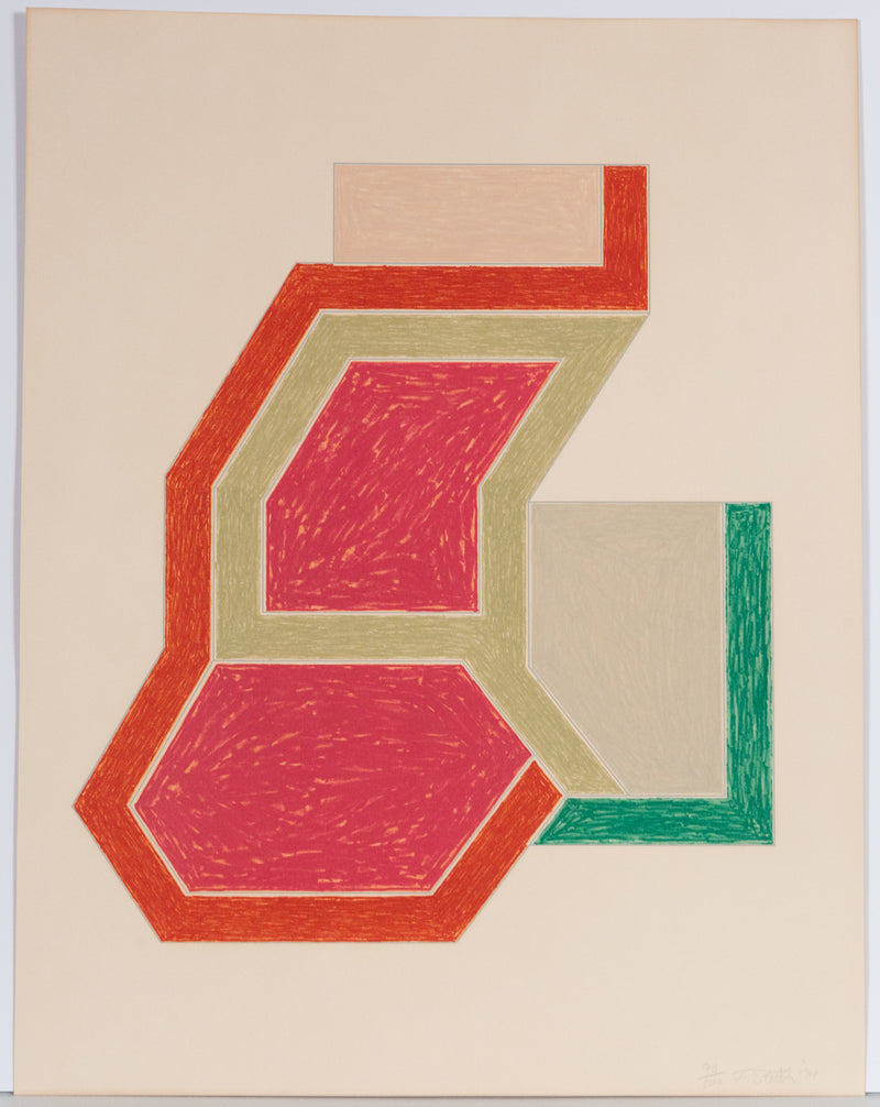 Frank Stella, Sunapee, Eccentric Polygon, Screenprint, 1974, Caviar20