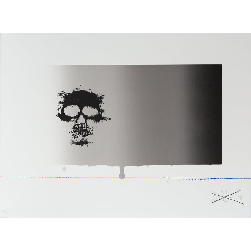 Jasper Johns, Skull, Screenprint, 1973, Caviar20