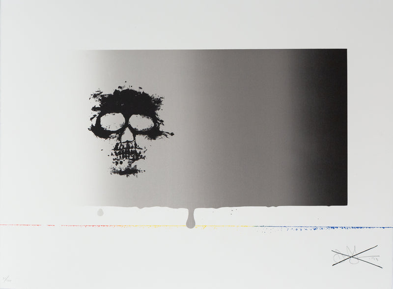Jasper Johns, Skull, Screenprint, 1973, Caviar20