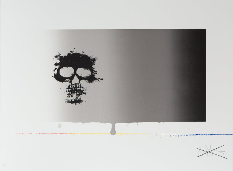 Jasper Johns, Skull, Screenprint, 1973, Caviar20