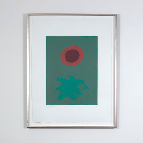 Adolph Gottlieb, Chrome Green, Screenprint, 1972, Caviar20