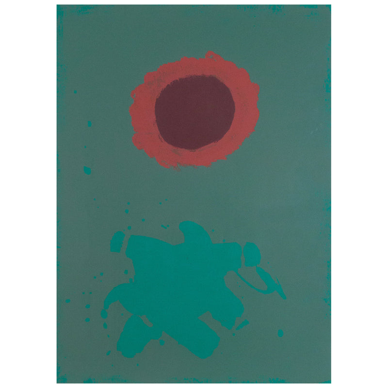 Adolph Gottlieb, Chrome Green, Screenprint, 1972, Caviar20