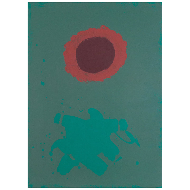 ADOLPH GOTTLIEB “CHROME GREEN”, 1972 Caviar20