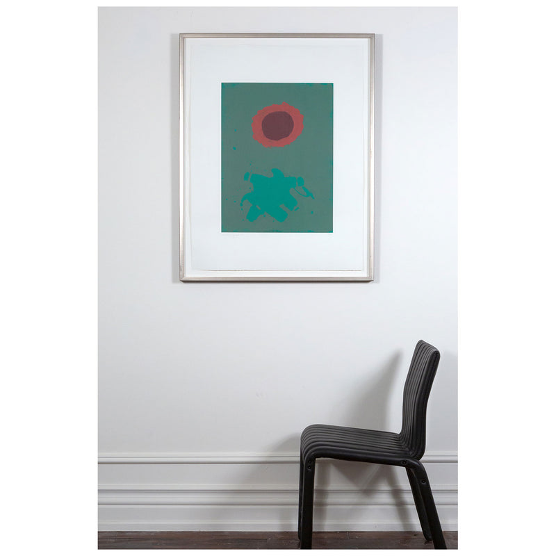 Adolph Gottlieb, Chrome Green, Screenprint, 1972, Caviar20