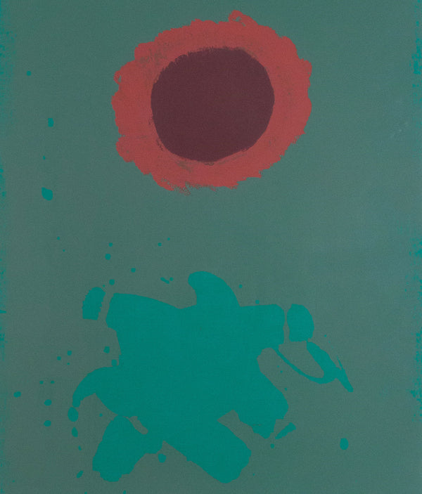Adolph Gottlieb, Chrome Green, Screenprint, 1972, Caviar20