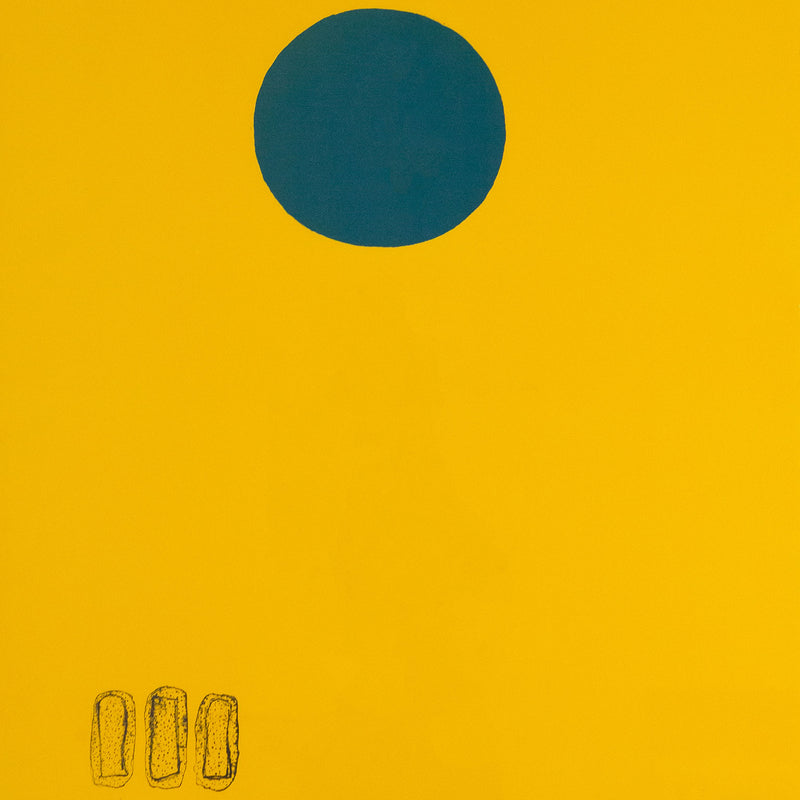 Adolph Gottlieb, Chrome Yellow, Lithograph, 1966, Caviar20