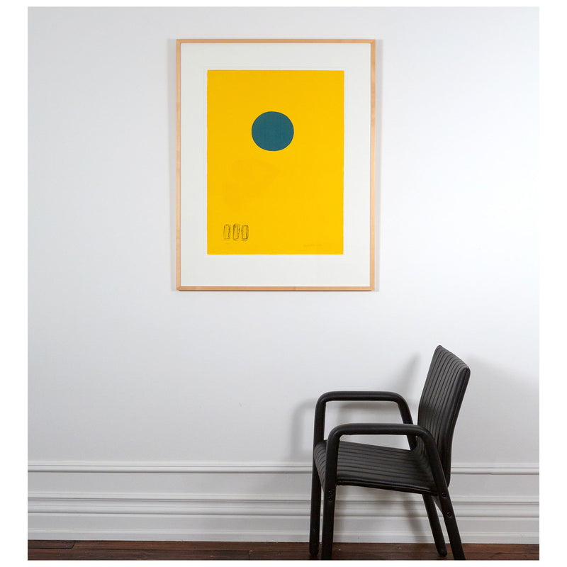 Adolph Gottlieb, Chrome Yellow, Lithograph, 1966, Caviar20