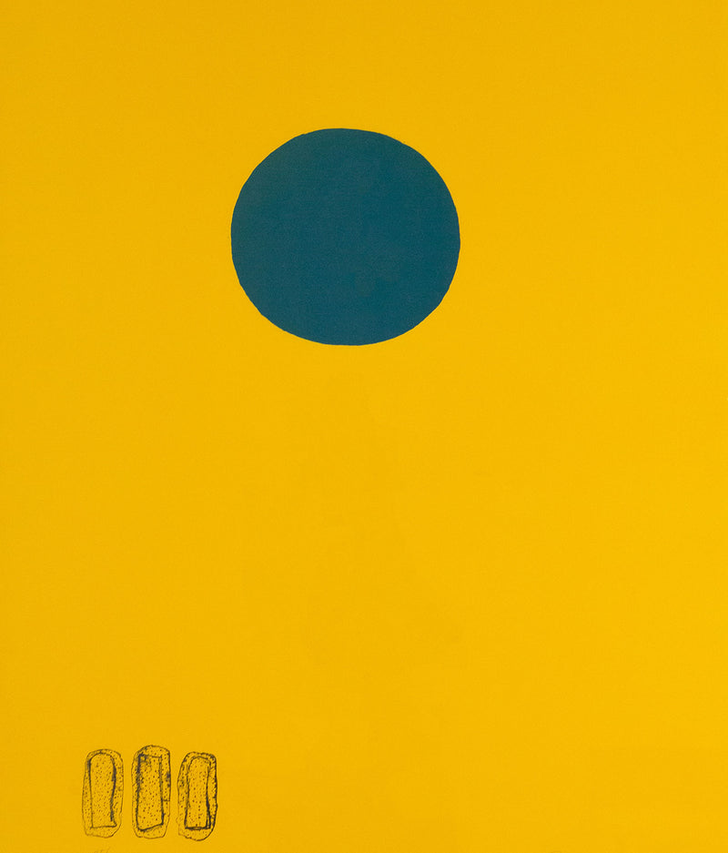 Adolph Gottlieb, Chrome Yellow, Lithograph, 1966, Caviar20