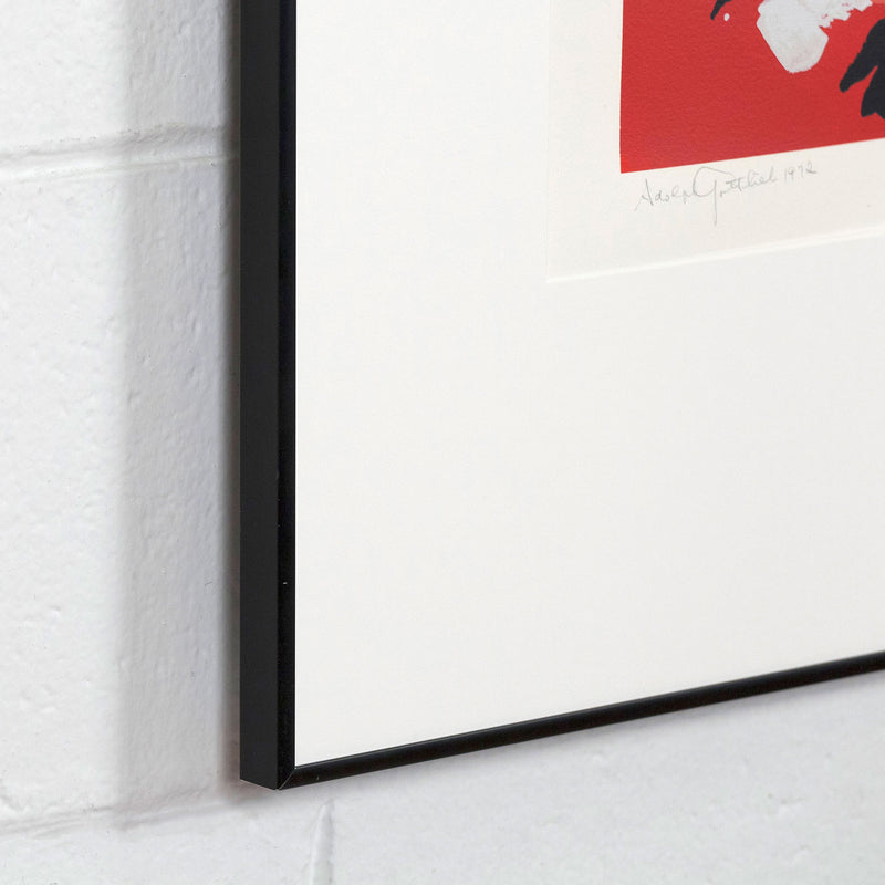 Adolph Gottlieb Crimson Ground 1972 screenprint Caviar20