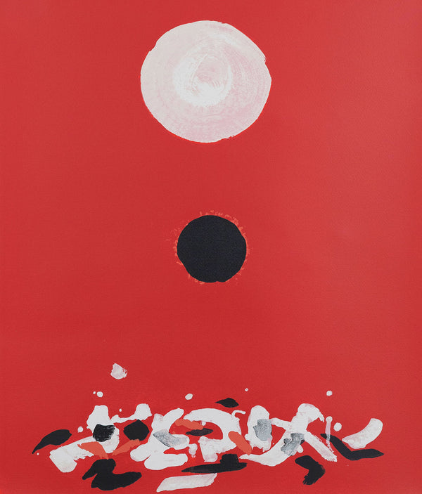 Adolph Gottlieb Crimson Ground 1972 screenprint Caviar20