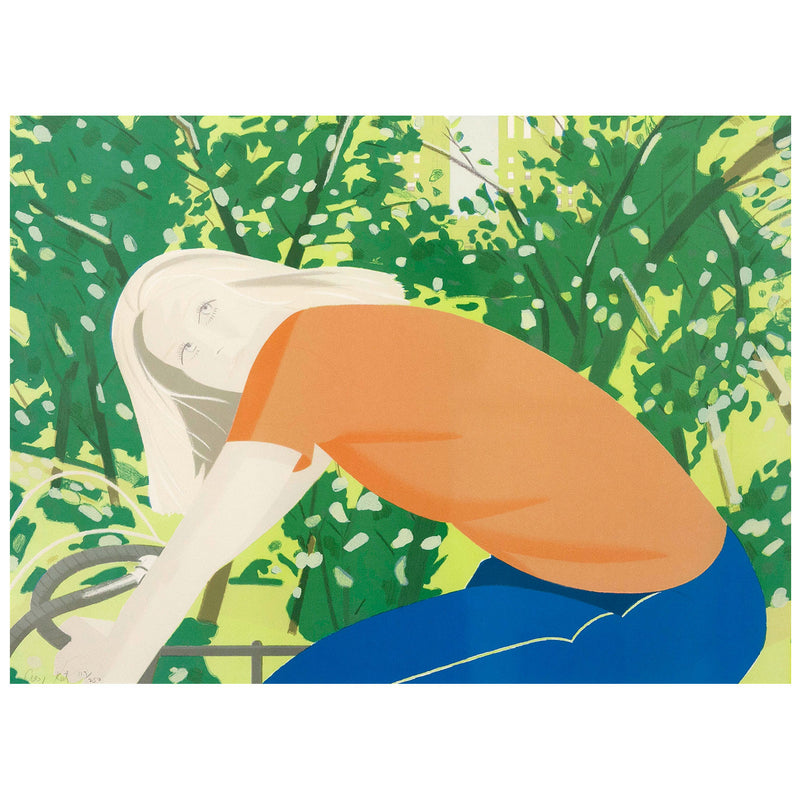 Caviar20 Alex Katz Bicycle Rider 1982 prints