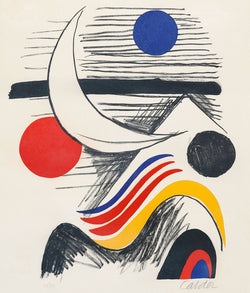 Alexander Calder la lune la montagne prints Caviar20