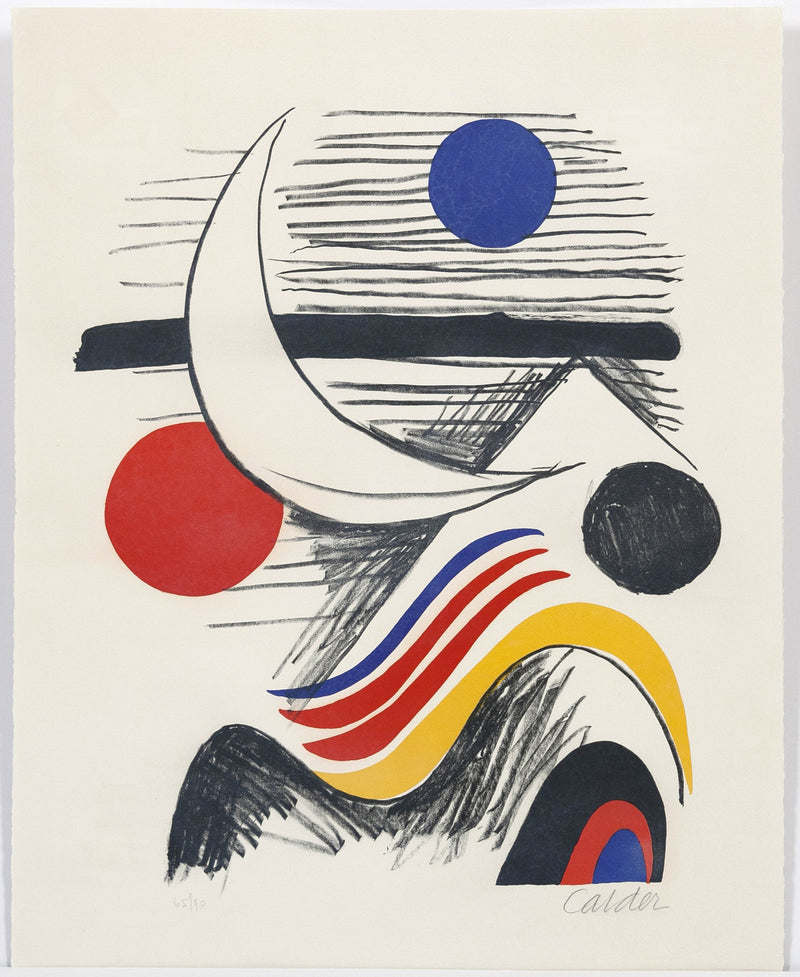 Alexander Calder la lune la montagne prints Caviar20