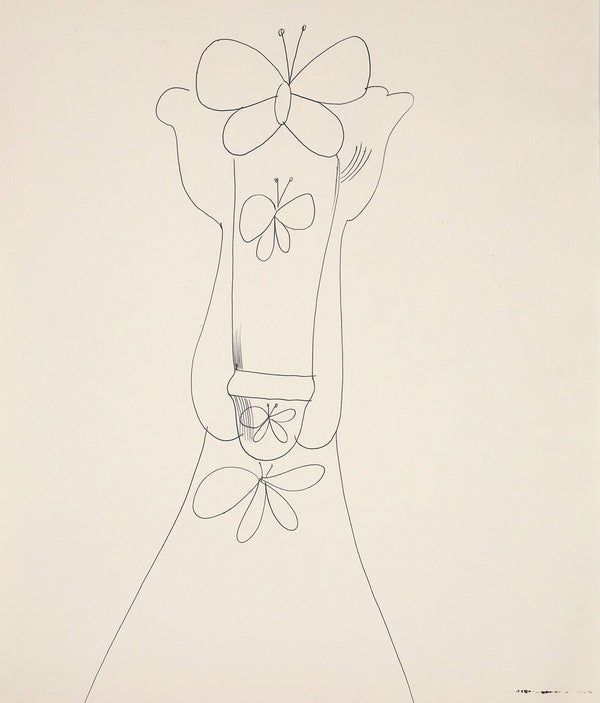 Andy Warhol, Mr Butterfly, 1955, Caviar20