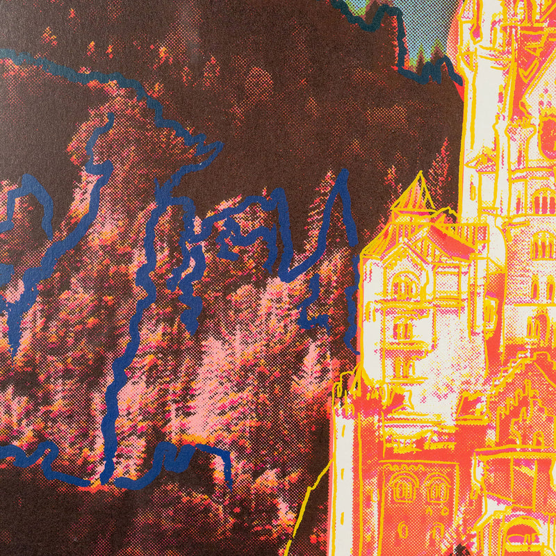 Andy Warhol, Neuschwanstein, Lithograph, 1987, Caviar20