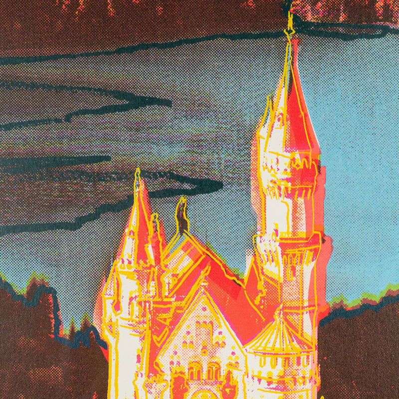 Andy Warhol, Neuschwanstein, Lithograph, 1987, Caviar20
