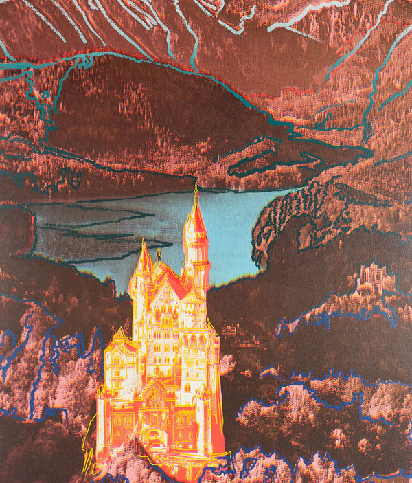 Andy Warhol, Neuschwanstein, Lithograph, 1987, Caviar20