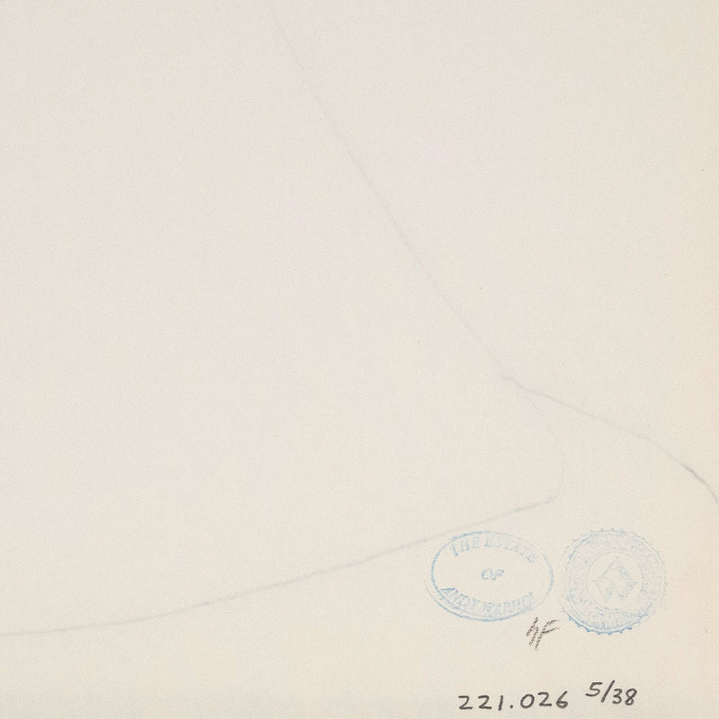 Andy Warhol, Portrait of a lady, 1955, work on paper, Caviar20