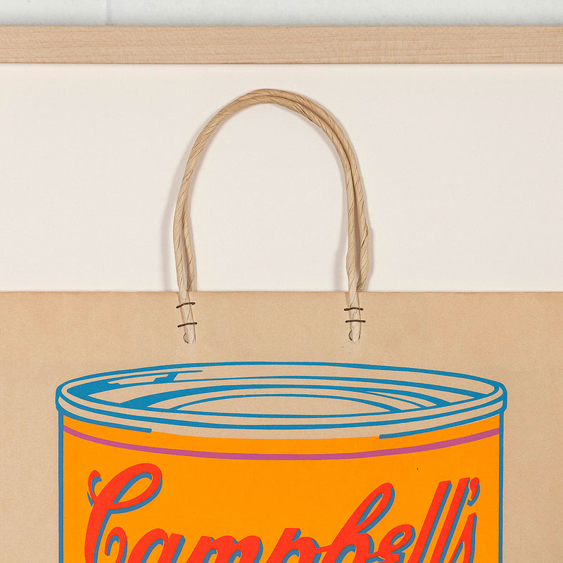 ANDY WARHOL "SOUP CAN BAG" SILKSCREEN, 1966