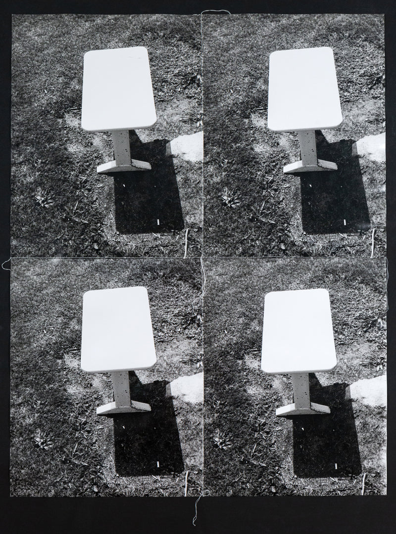 Andy Warhol, Outdoor Bench, Gelatin Silver Print, 1976-86, Caviar20, American Pop Artist
