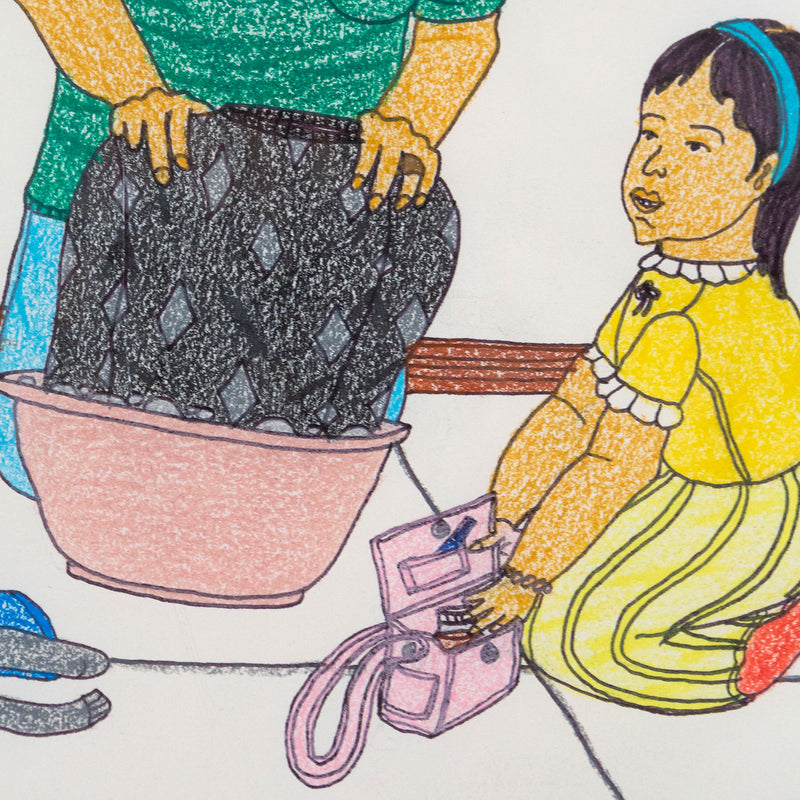 Annie Pootoogook, My Mother and I, 2006, Caviar20