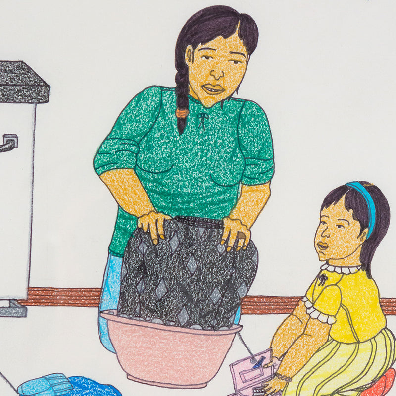 Annie Pootoogook, My Mother and I, 2006, Caviar20