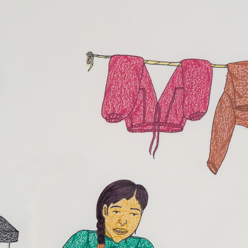 Annie Pootoogook, My Mother and I, 2006, Caviar20