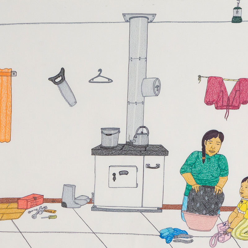 Annie Pootoogook, My Mother and I, 2006, Caviar20