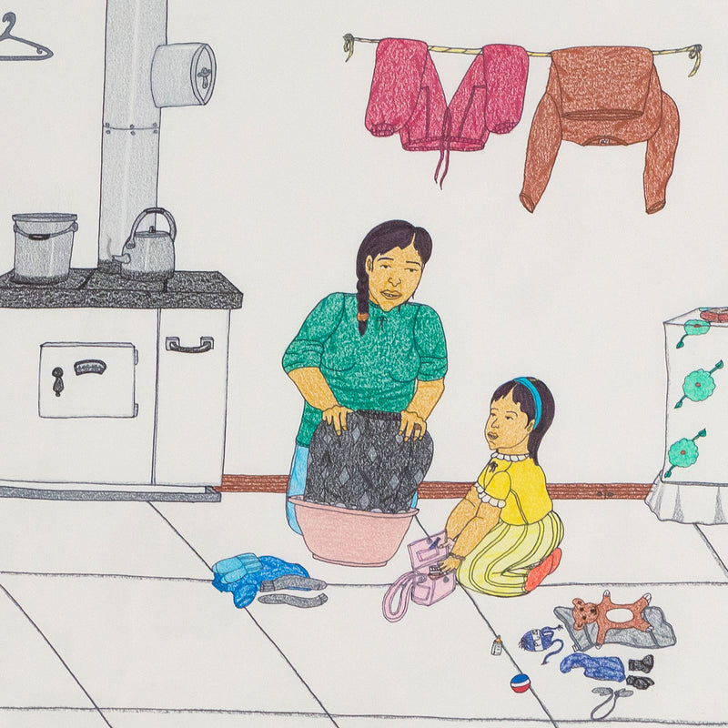 Annie Pootoogook, My Mother and I, 2006, Caviar20