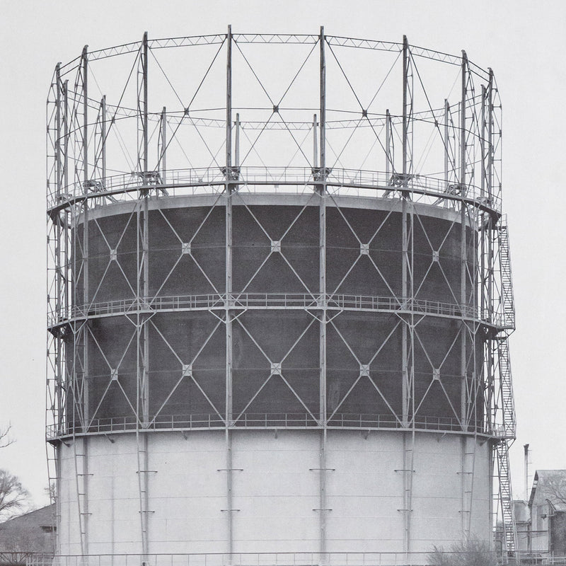 Bernd & Hilla Becher, Vier Gasometer, Offset lithograph, 1973