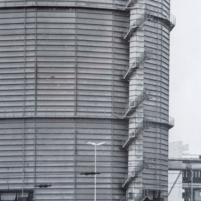 Bernd & Hilla Becher, Vier Gasometer, Offset lithograph, 1973