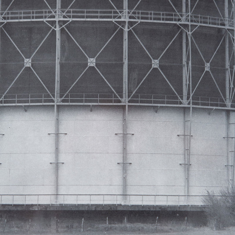 Bernd & Hilla Becher, Vier Gasometer, Offset lithograph, 1973