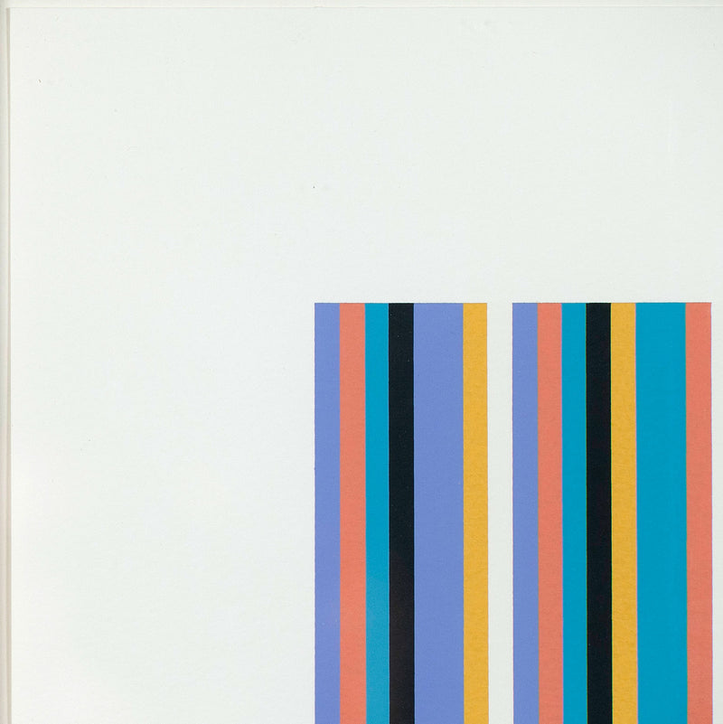 BRIDGET RILEY "SERPENTINE" SCREENPRINT, 1999