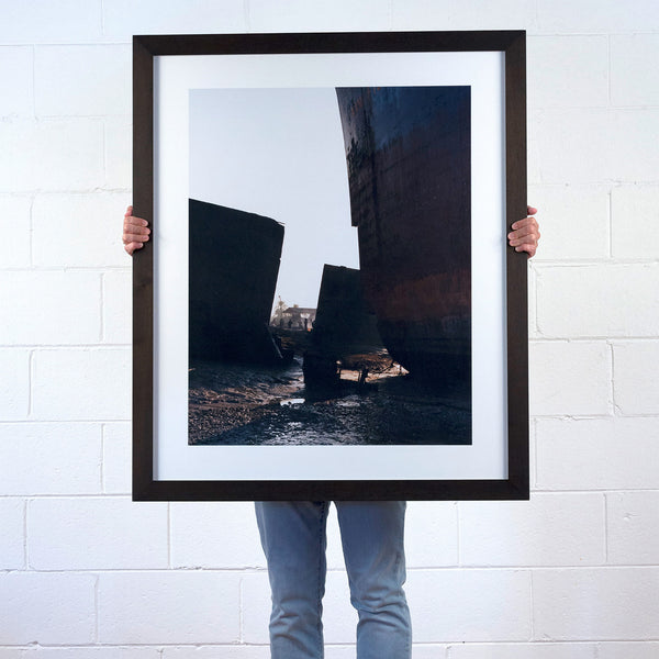 EDWARD BURTYNSKY "SHIPBREAKING #2", 2000