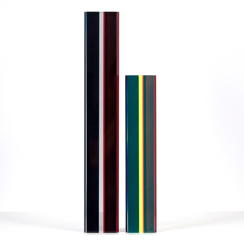 Vasa Mihich 3D column 1988 acrylic sculpture Caviar20