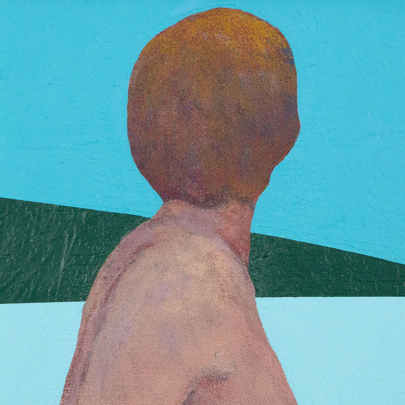 Charles Pachter, Bather, Painting, Acrylic on Canvas, 1980, Caviar20