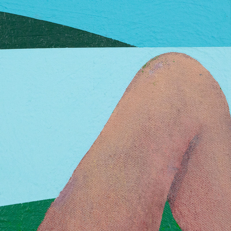 Charles Pachter, Bather, Painting, Acrylic on Canvas, 1980, Caviar20