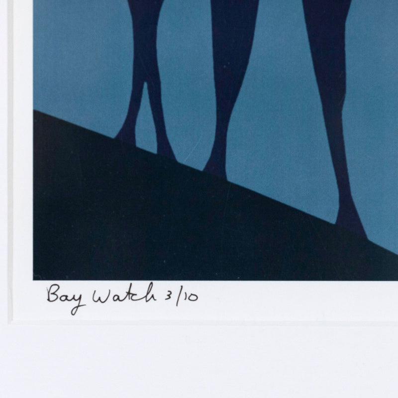 CHARLES PACHTER "BAY WATCH" GICLEE, 2012