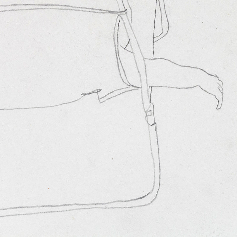 Charles Pachter Chaise Chill 1983 drawing Caviar20