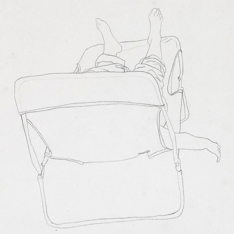 Charles Pachter Chaise Chill 1983 drawing Caviar20