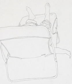 Charles Pachter Chaise Chill 1983 drawing Caviar20