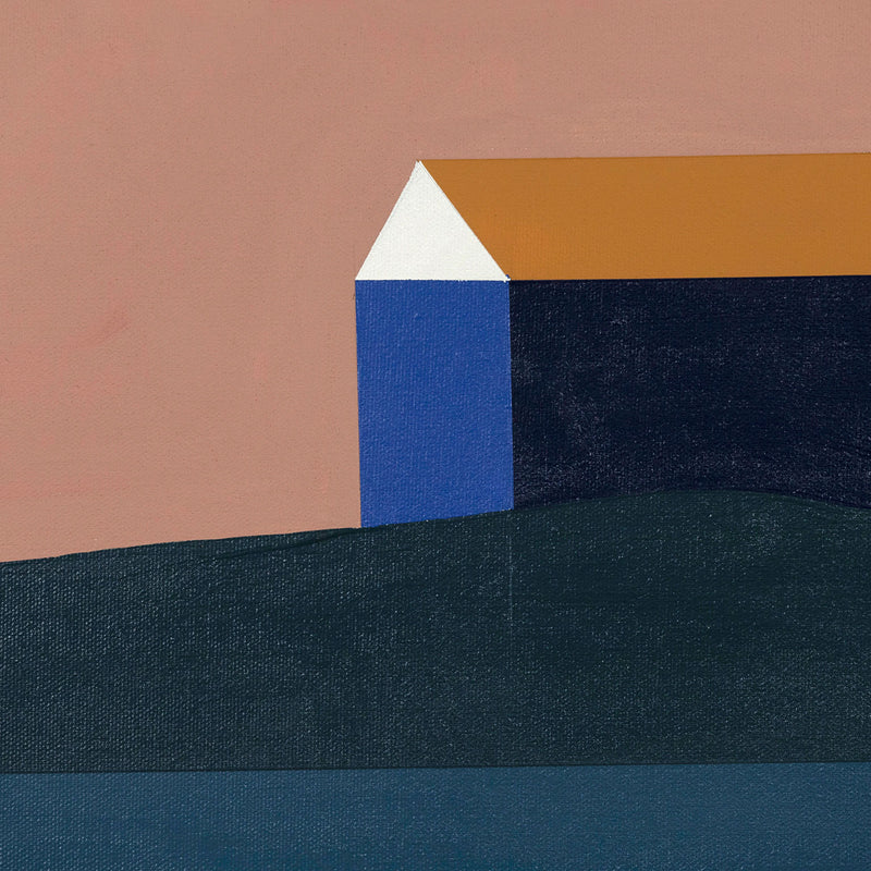 Caviar20 Charles Pachter Dawn Barn painting
